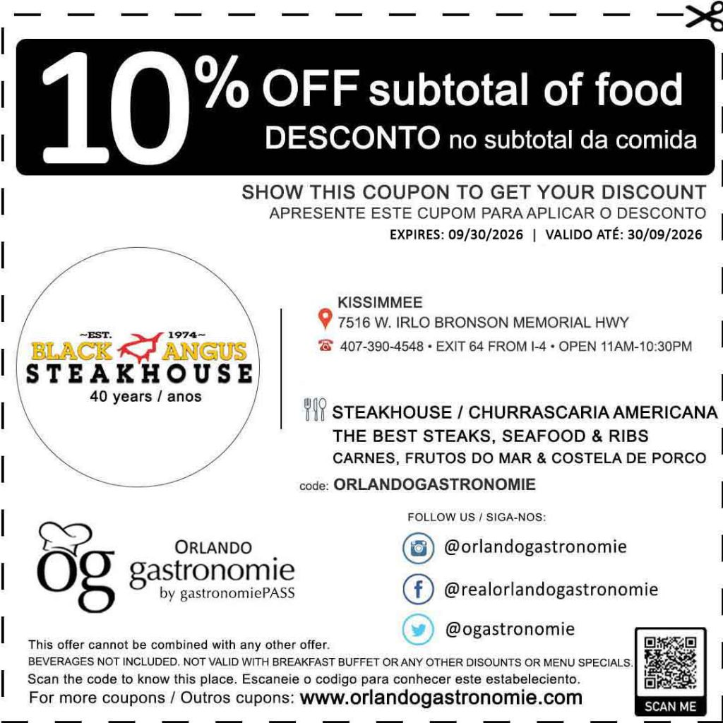 blackangussteakhouse coupon cupom