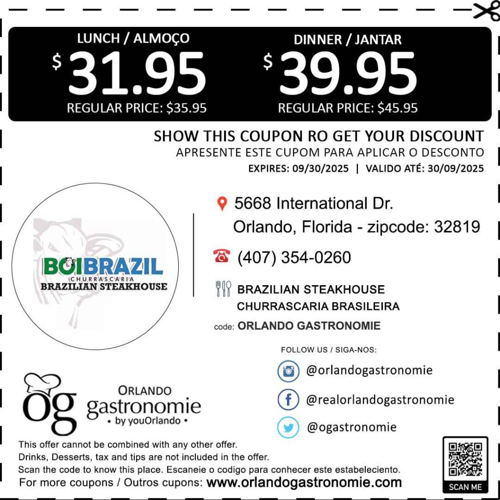 boi Brazil coupon cupom