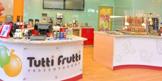 Tutti Frutti Frozen Yogurt