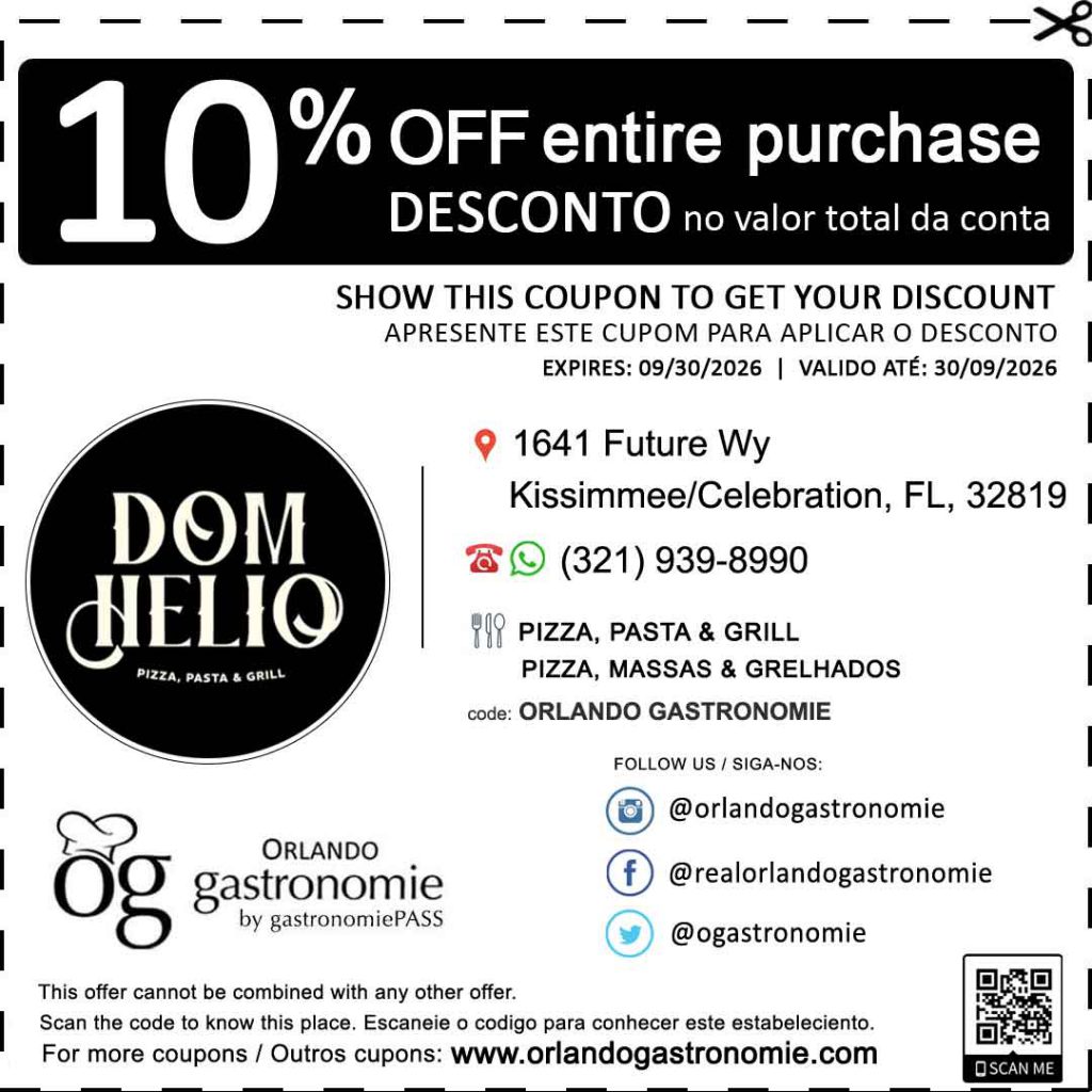 dom helio coupon cupom