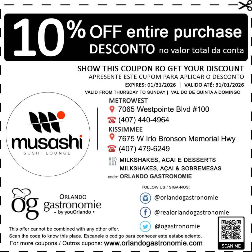 musashi coupon cupom